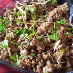 A picture of Fry Mince (Bhuna Qeema).