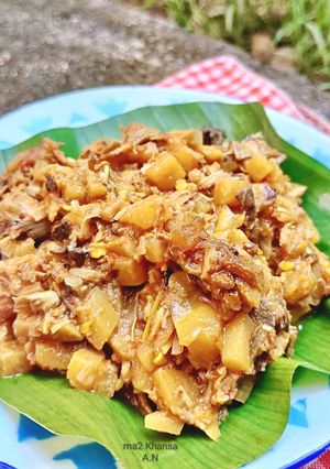 Foto resep Sambal Goreng Bunga Pisang/Tuntut