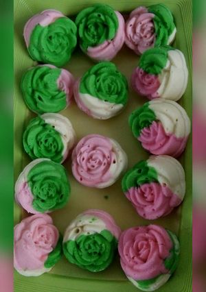 Foto resep Bolu kukus mawar