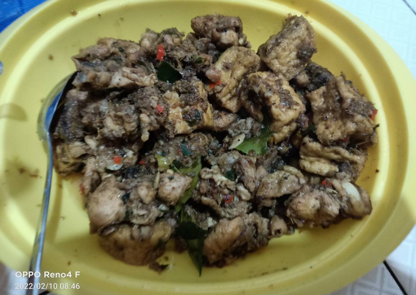 Osik ayam tahu
