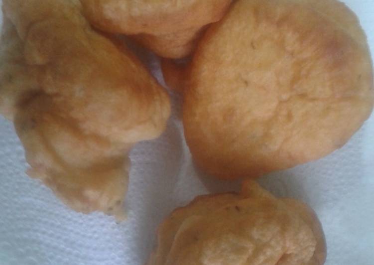 Bolinho de chuva sabor pizza
