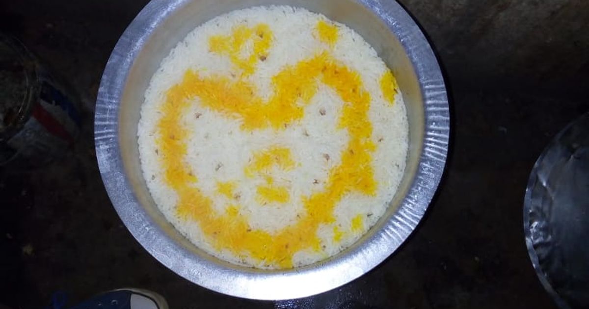 Colored Boiled Rice Recipe by Annette Joshua - Cookpad