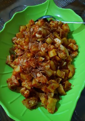 Foto resep Sambal goreng kentang udang ala mom's nduts😘