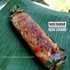 A picture of Nasi Bakar Ikan Layang (Happy Call).