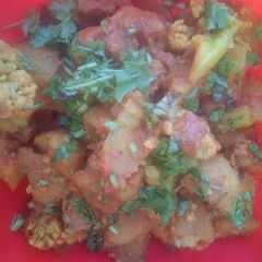 A picture of Aloo Gobhi.