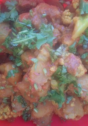 A picture of Aloo Gobhi.