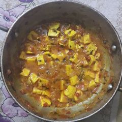 Masala paneer A picture of Masala paneer.