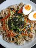 Soba Salad with Sesame Flavoured Sauce