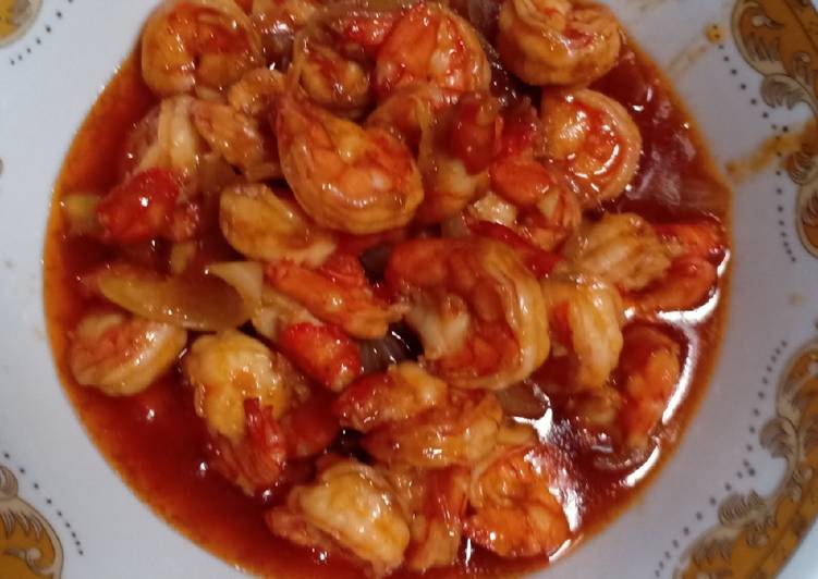Resep Udang saos mentega, Bikin Ngiler