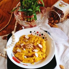 BADAM HALWA 💕😋 Almonds Halwa ❤️😋 A picture of BADAM HALWA 💕😋 Almonds Halwa ❤️😋.