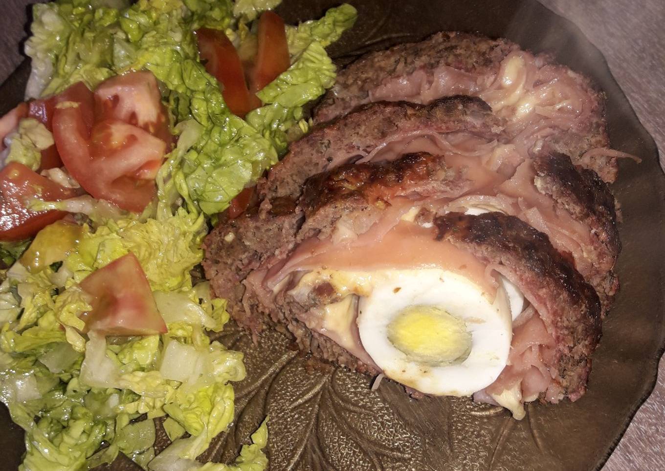Pan de carne picada tipo matambre