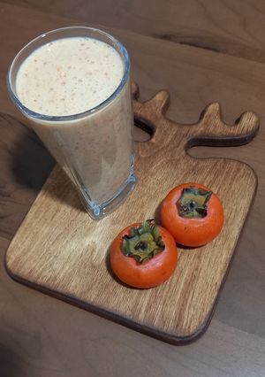 عکسی از دستور 🌼اسموتی خرمالو و موز