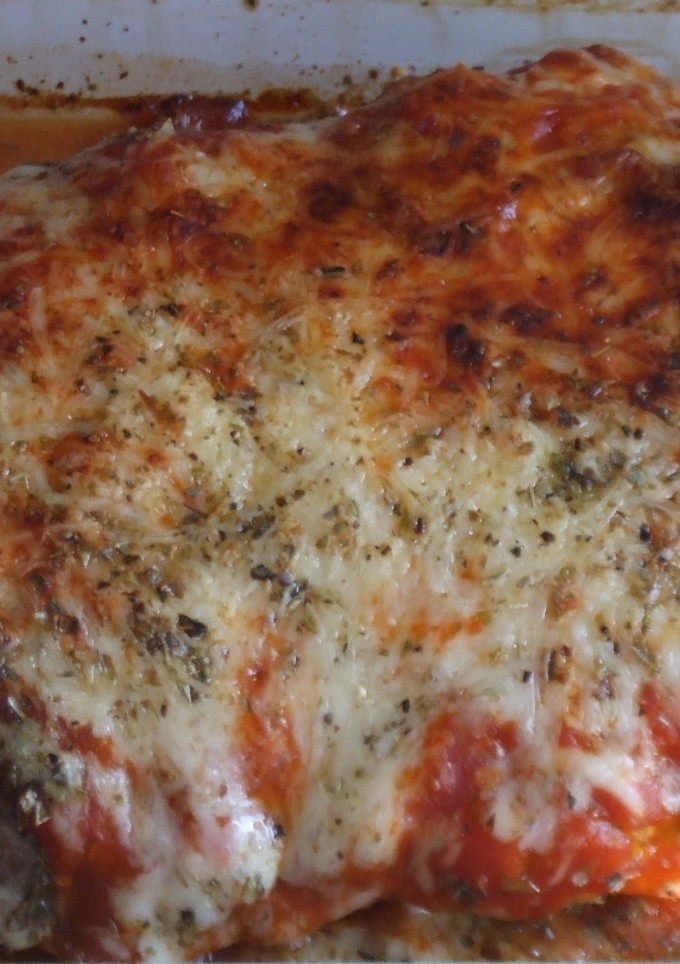 Una foto de Matambre al horno a mi manera con patatas de la abuela