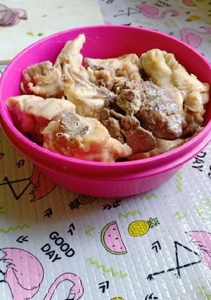 Foto resep Ayam ungkep bumbu putih