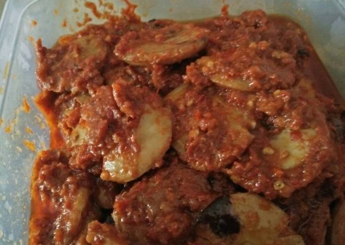 Jariang sambalado (Jengkol)