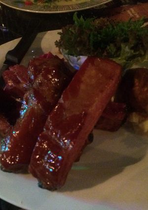 รูปของ ซี่โครงหมูรมควันrib mannn