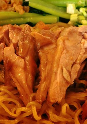 รูปของ บะหมี่ไก่ย่าง
