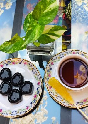 عکسی از دستور شکلات ارده وعسل