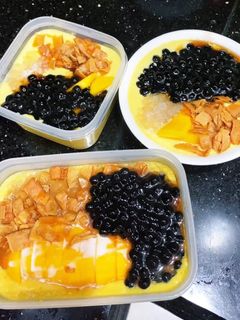 Hình của món Chè xoài bột báng.