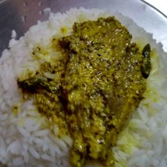 A picture of Steamed hilsha.