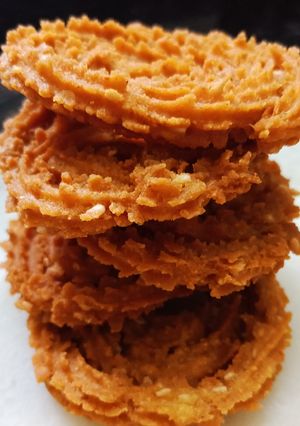 A picture of Chakli.