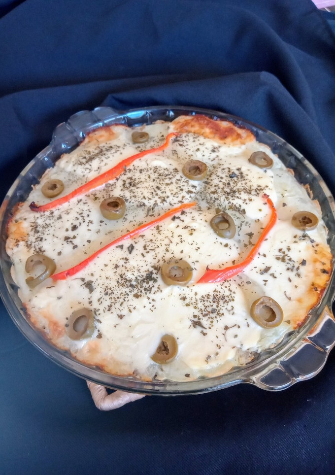 Una foto de Pastel de papas y lentejas