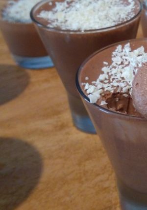 Une photo de La mousse au chocolat