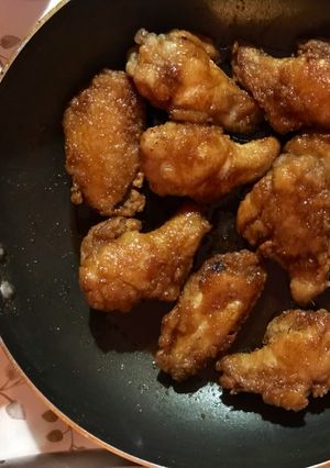 Foto resep Korean Honey Soy Garlic Chicken Wings