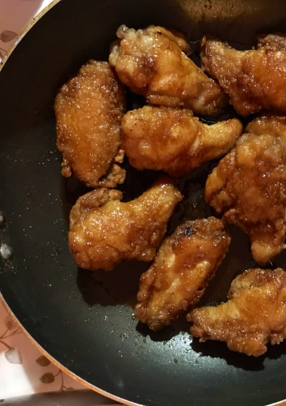 Foto resep Korean Honey Soy Garlic Chicken Wings