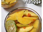 Gambar asinan mangga limau