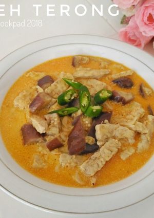 Foto resep Lodeh terong ebi