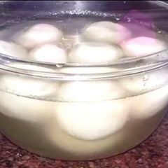 Bengali rosogolla | রসগোল্লা A picture of Bengali rosogolla | রসগোল্লা.