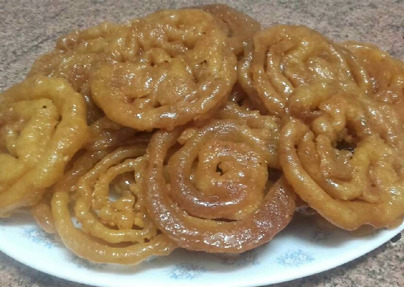 Zelabia, galletas de miel para ramadán /comida de Marruecos