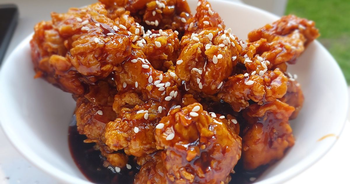 Ayam Krispi Saus Madu