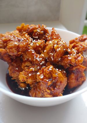 Foto resep Ayam Krispi Saus Madu