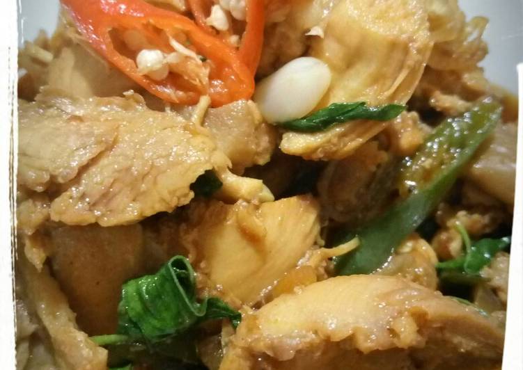 Resep Ayam Kemangi Cabai Hijau Kuah Asam Jawa, Bikin Ngiler