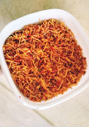 Foto resep Kentang mustofa pedas manis kriuk