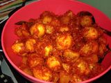 Sambal kentang telur puyuh