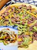 Pasta multicolore