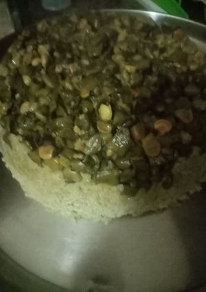 صورة لوصفة مقلوبة الفول