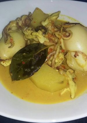 Foto resep Gulai cumi2 🐙