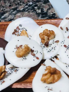 Una foto de Chocolate fácil con semillas
