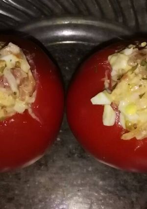 Una foto de Tomates rellenos