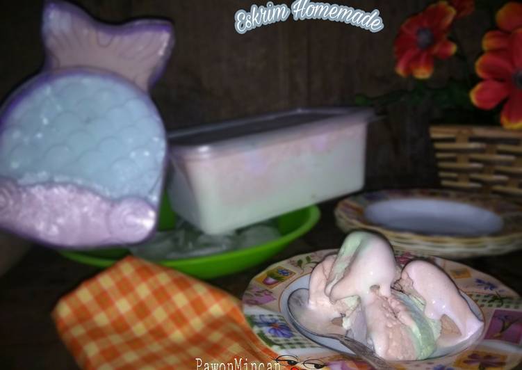 Resep Eskrim Homemade yang Lezat