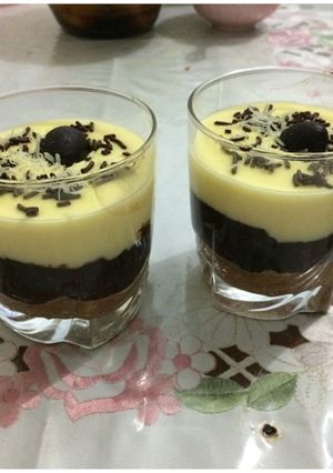 Foto resep Chocolate cheese pie in jar