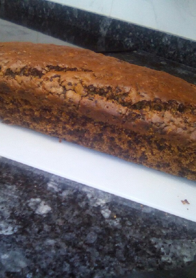 Una foto de Bizcocho de naranja vegano