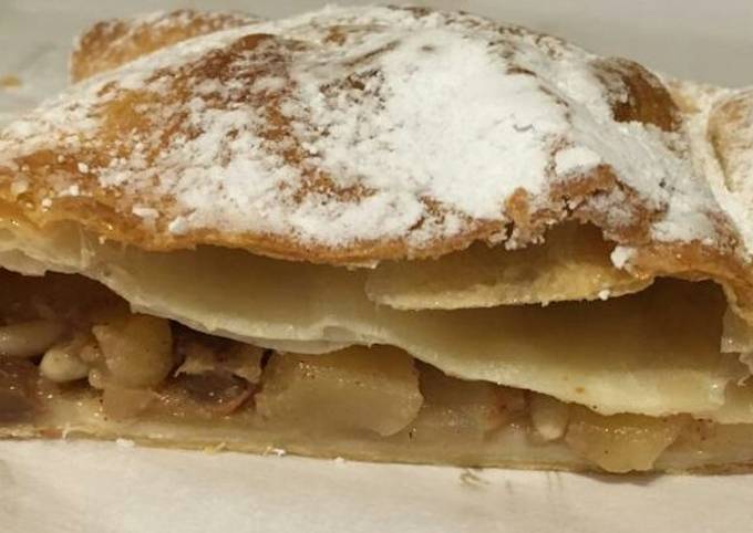 Passi a Preparare Fatto in casa super veloce Strudel di mele