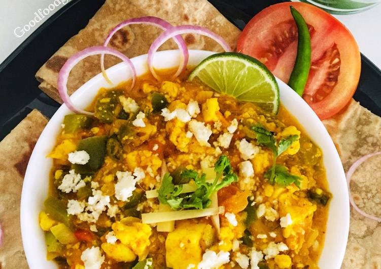 Recipe of Speedy Paneer bhurji or  Scrambled cottage cheese