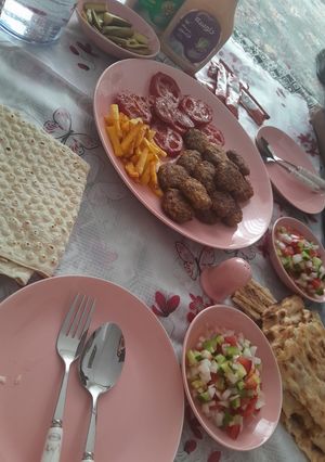 عکسی از دستور شامی کباب 😋