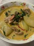 Green Curry with Chicken Thighs (Easy for Beginners)